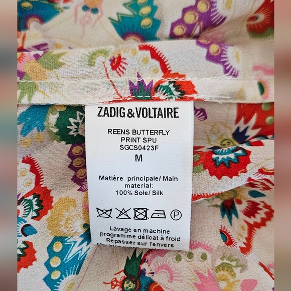 Zadig Voltaire silk dress Size M - Picture 4 of 6